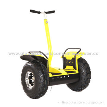 Adults Off-road Two-wheel Self-balancing Electric Mobility Scooter with Optional GPS Tracking